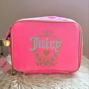 Beautiful Velour Juicy Couture Cosmetic Case